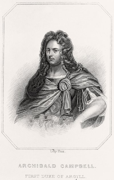 Portrait of Archibald Campbell, 1835dani af English School