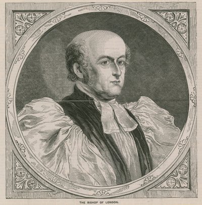 Portræt af Charles Blomfield af English School