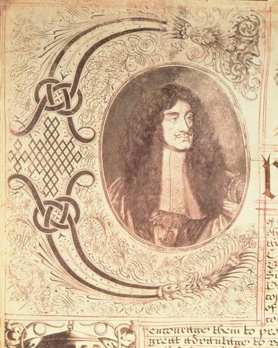 Portræt af Charles II fra Hudson