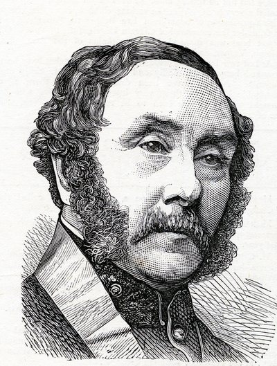 Portræt af Charles Sackville-West, 1873 af English School