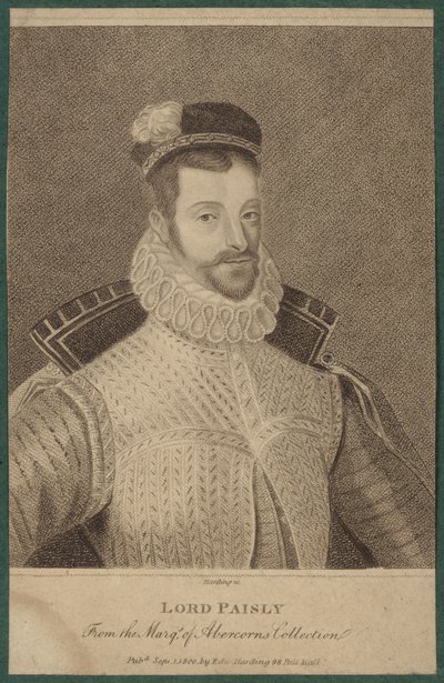 Portræt af Claude Hamilton, Lord Paisley af English School