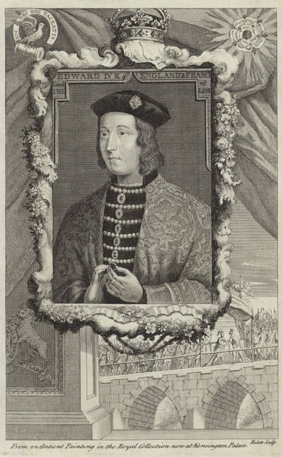 Portræt af Edward IV af England af English School