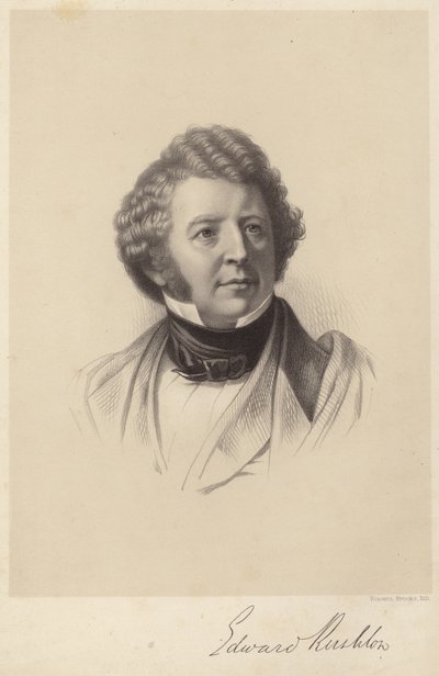 Portræt af Edward Rushton af English School