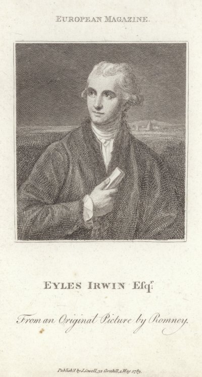 Porträt von Eyles Irwin von English School