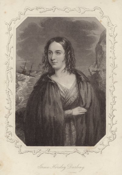 Portræt af Grace Horsley Darling af English School