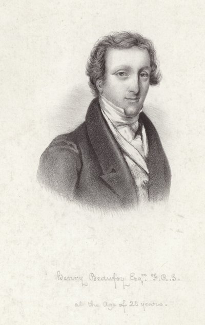 Portræt af Henry Beaufoy af English School