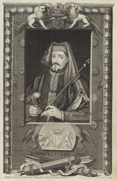 Portræt af Henrik IV af England af English School