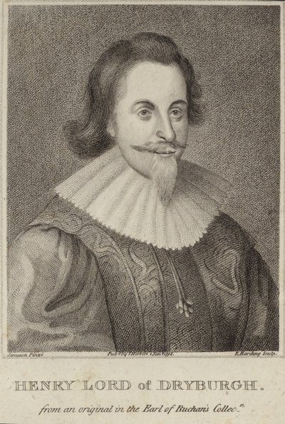Portræt af Henry Lord of Dryburgh af English School