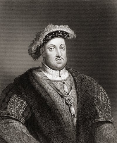 Portræt af Henrik VIII af English School