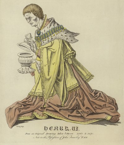 Porträt von Heinrich VI. von England von English School