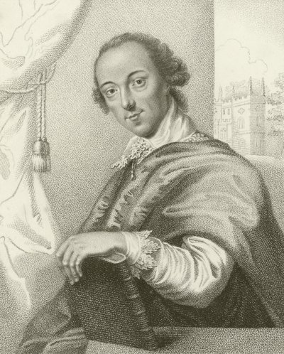 Portræt af Horace Walpole af English School