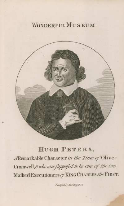 Portræt af Hugh Peters af English School