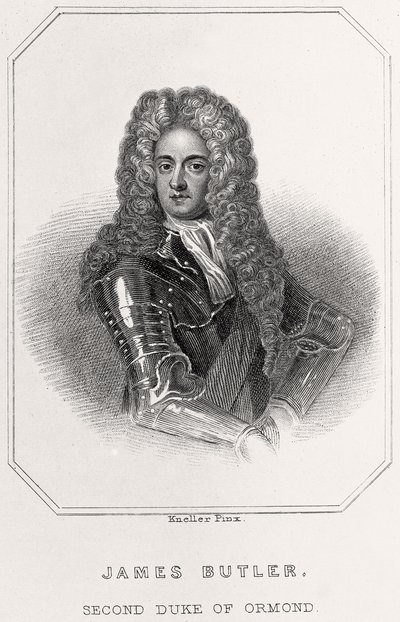 Portrait of James Butler, second Duke of Ormond, 1835dani af English School