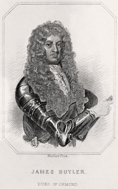 Portræt af James Butler, anden hertug af Ormond, 1835 af English School