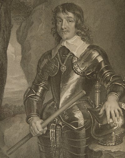 Portræt af James Hamilton (1606-49) 3. markis og 1. hertug af Hamilton, fra 