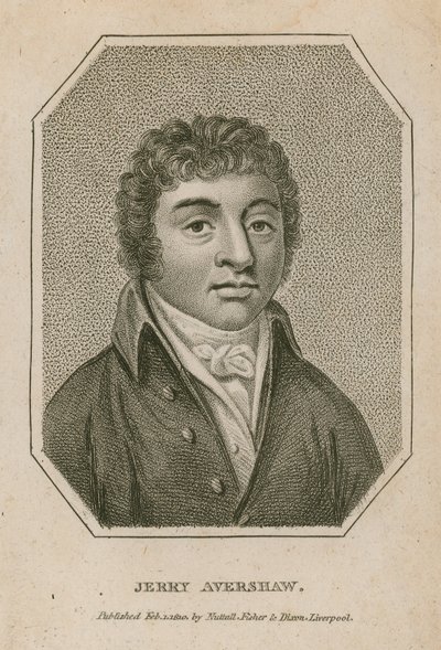 Portræt af Jerry Avershaw af English School