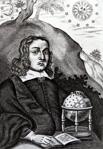 Portræt af Johannes Cadburjus, 1627 af English School