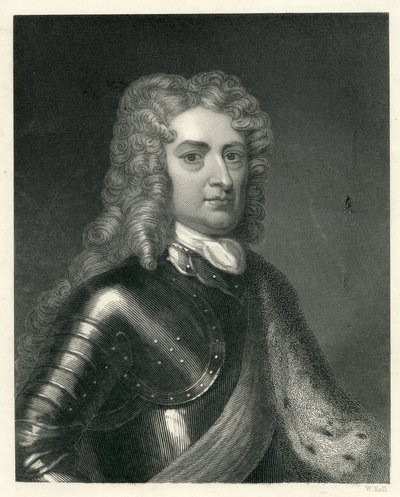 Portræt af John Churchill af English School