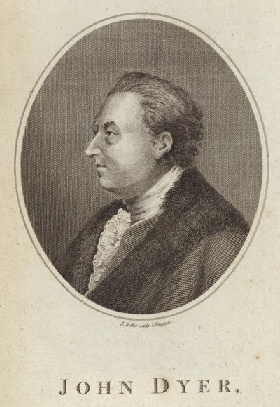 Portræt af John Dyer af English School