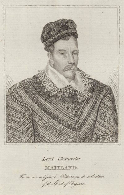 Portræt af John Maitland af English School