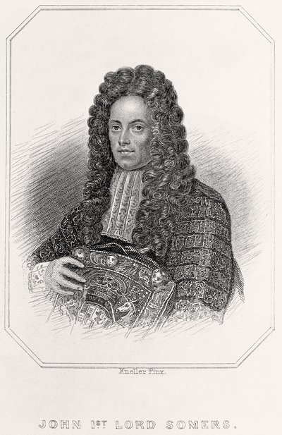 Porträt von John Somers, 1835 von English School