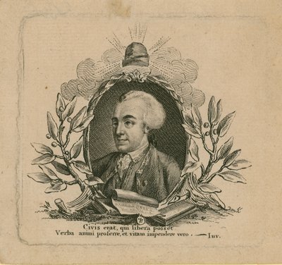 Portræt af John Wilkes af English School