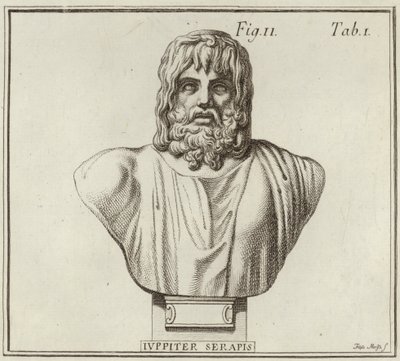 Portræt af Jupiter af English School