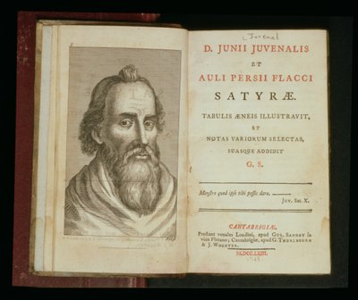 Portræt af Juvenal fra 