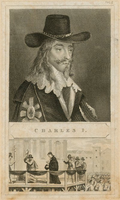 Portræt af kong Charles I af English School