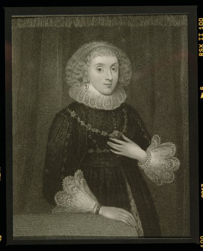 Portræt af Mary Herbert (1561-1621), grevinde af Pembroke, fra 