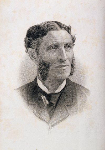 Portræt af Matthew Arnold (1822-88), af English School