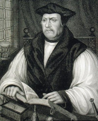 Portræt af Matthew Parker (1504-75), fra 