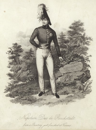 Portræt af Napoleon II af English School