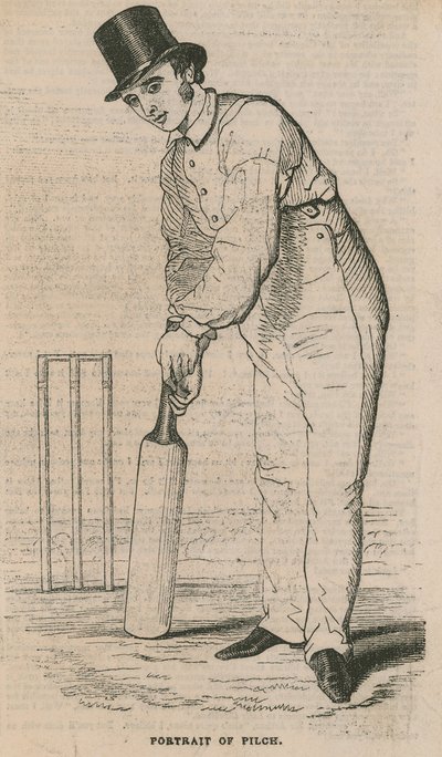 Portræt af Pilch af English School