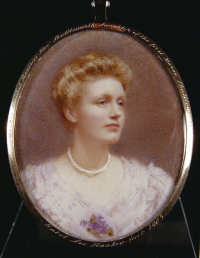 Portræt af Rachel Beatrice Kay-Shuttleworth (1886-1967) af English School