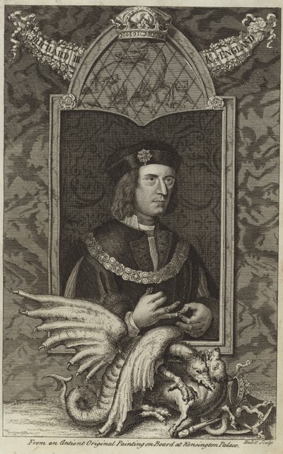 Portræt af Richard III af England af English School