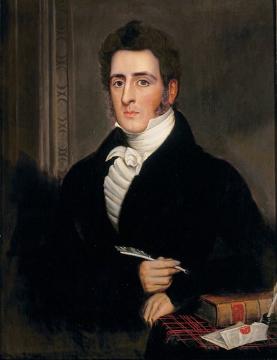 Portræt af Robert Bennett, ca. 1830 af English School