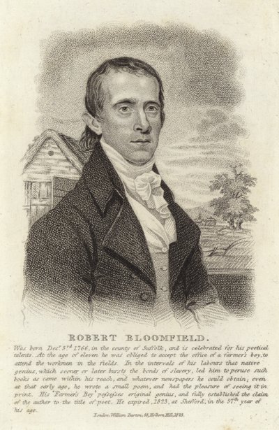 Portræt af Robert Bloomfield af English School