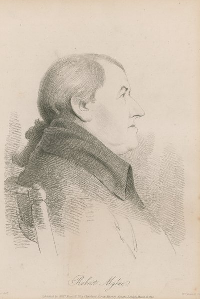 Portræt af Robert Mylne af English School