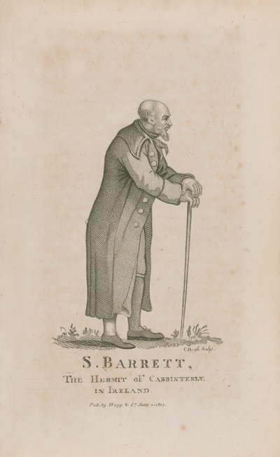 Portræt af S Barrett af English School