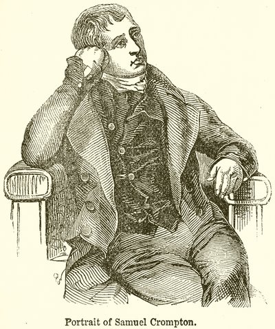 Portræt af Samuel Crompton af English School