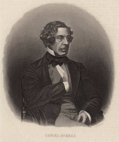 Portræt af Samuel Warren af English School