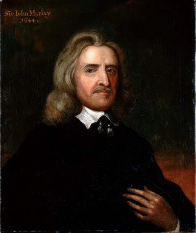 Portræt af Sir John Marlay, 1644 af English School