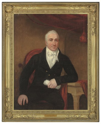 Portræt af Sir Manasseh Lopes af English School