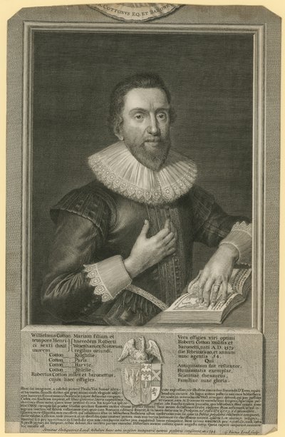 Portræt af Sir Robert Cotton af English School
