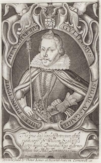 Portræt af Sir William Fresh af English School