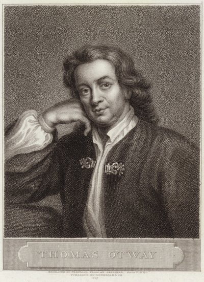 Portræt af Thomas Otway af English School