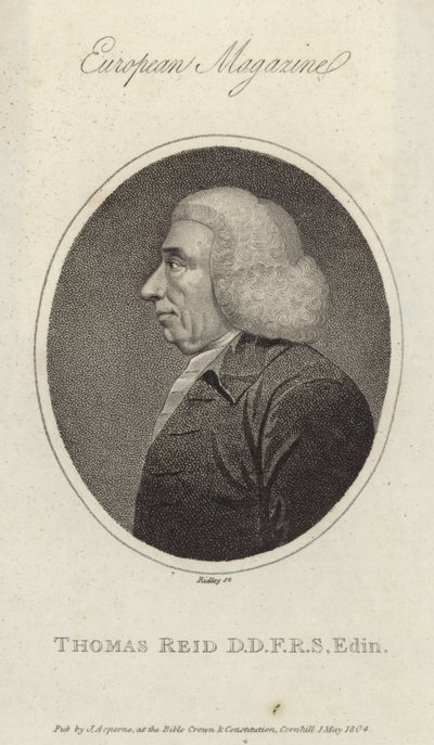 Portræt af Thomas Reid af English School