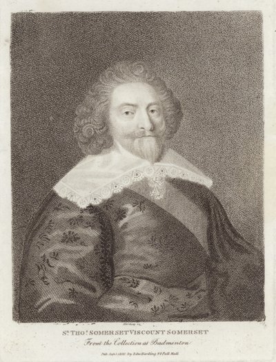 Portræt af Thomas Somerset af English School