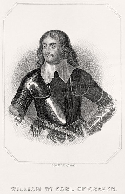 Portrait of William, 1st Earl of Craven, 1835dani af English School